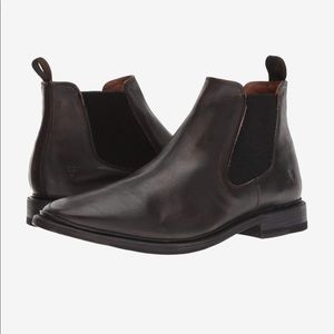 New Frye Paul Chelsea Boots Black
